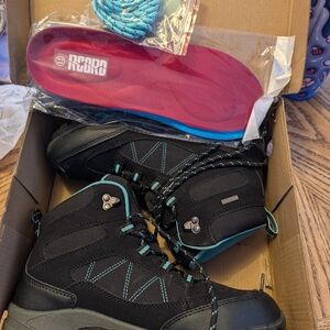 Women's Black Lace Up Boots